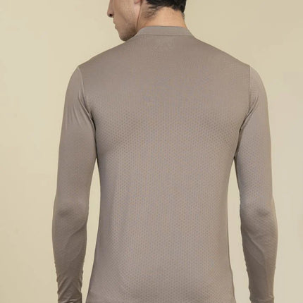 Jtee Zipper T-Shirt Full Sleeves