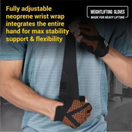 NIVIA Prowrap 3.0 Weightlifting Gloves Gym & Fitness Gloves