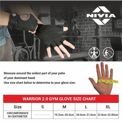 NIVIA Warrior 2.0 Cross Training Gloves