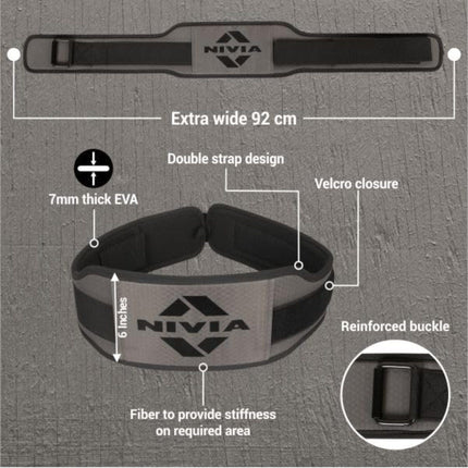 Nivia Weight Lifting Belt Gym Belt