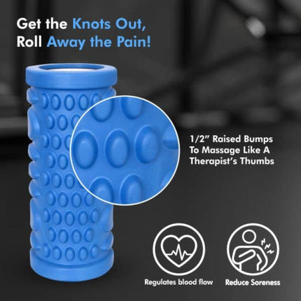 Nivia Massage Roller Home Gym(Blue)