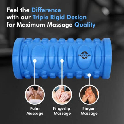 Nivia Massage Roller Home Gym(Blue)