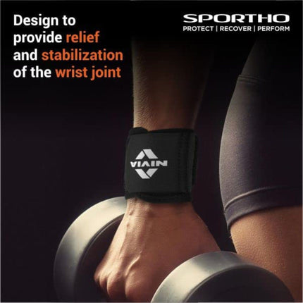 Nivia Wrist Support (Black)