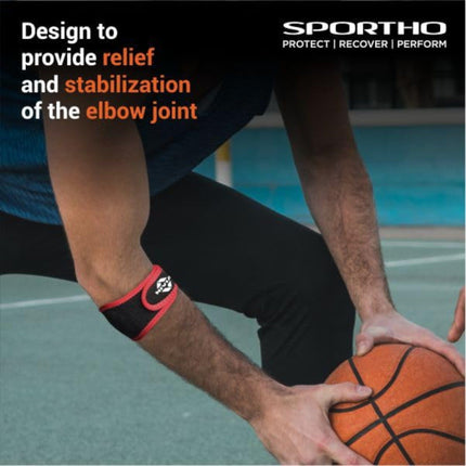 Nivia Orthopedic Tennis Elbow Support Adjustable - Free Size