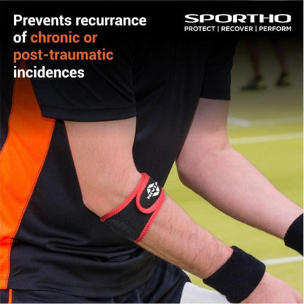 Nivia Orthopedic Tennis Elbow Support Adjustable - Free Size