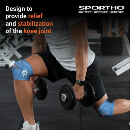 Nivia Orthopedic Compression Knee Wraps