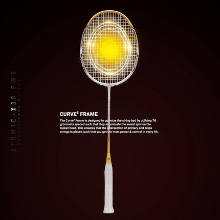 Hundred Badminton Racquet Atomic X Black Knight
