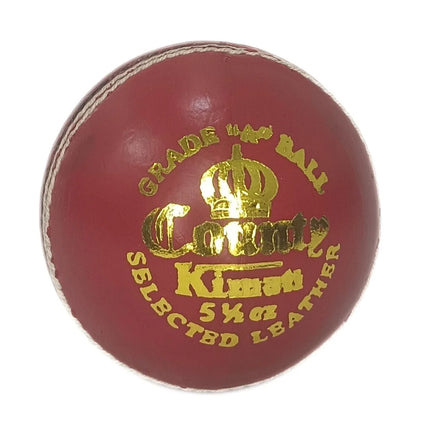 Kimati Cricket Leather Ball COUNTY (Pc)