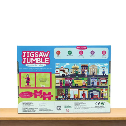 Happy Hands Jigsaw Jumble Community Helpers