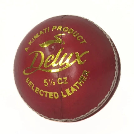 Kimati Cricket Leather Ball DELUX (Pc)