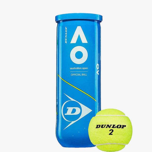 Dunlop AO Tennis Ball Can (Pack of 3)