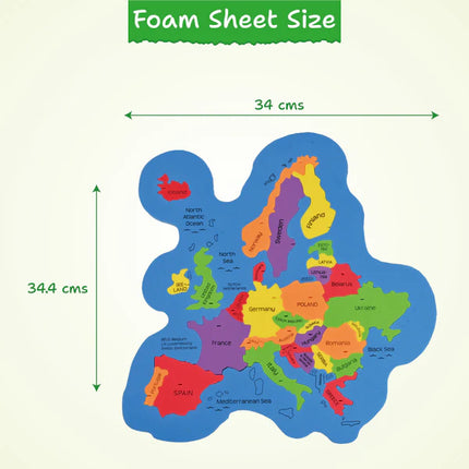 Happy Hands Map-O-Graphy Series World Map