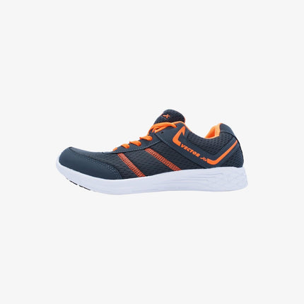 VECTOR X-7000 Athletic Running Shoes - Grey/Orange