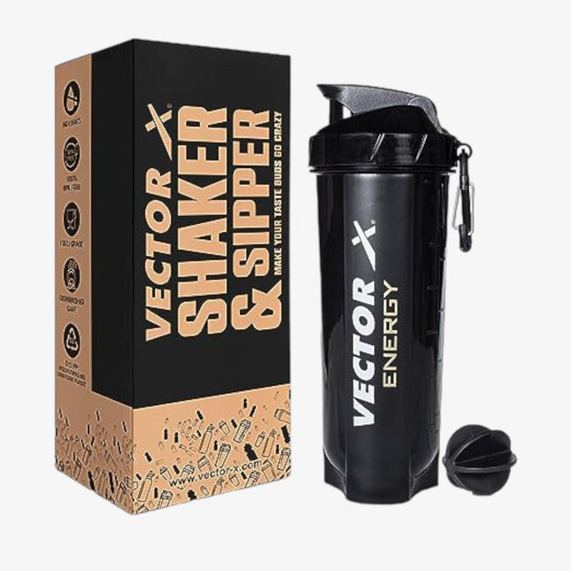 Vector X Energy Shaker Bottle