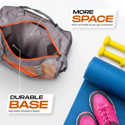 Vector X Blitz Gym Bag (‎Gray-Orange)