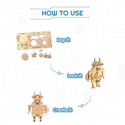 Happy Hands Assembles Smart Bot