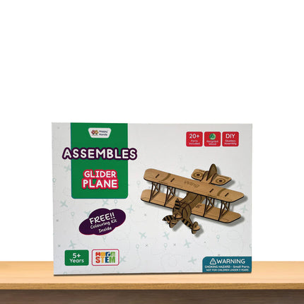 Happy Hands Assembles Glider Plane