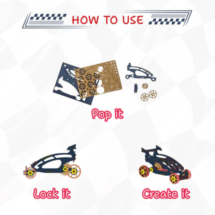 Happy Hands Assembles Speed Racer
