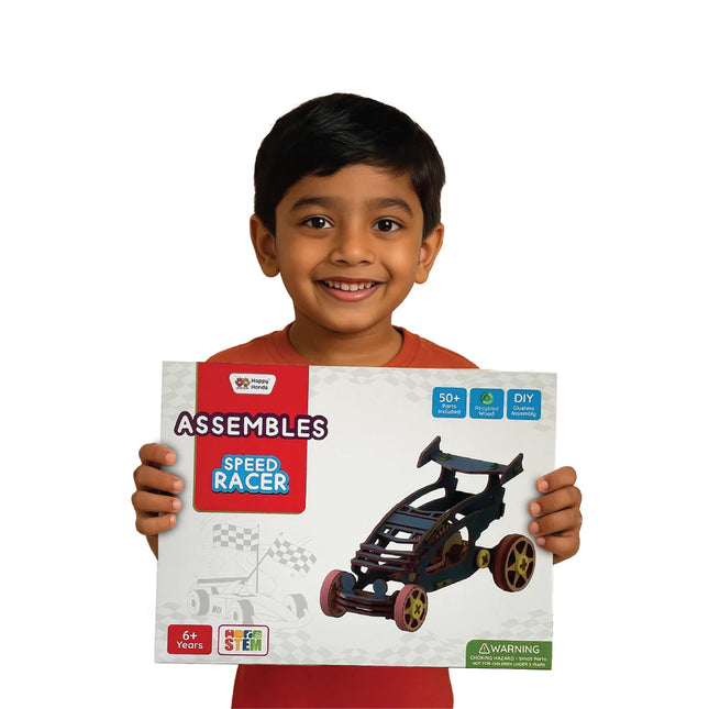 Happy Hands Assembles Speed Racer