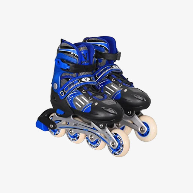 Viva Synthetic Inline Skates, (68 mm 2-5 UK, Multicolour)