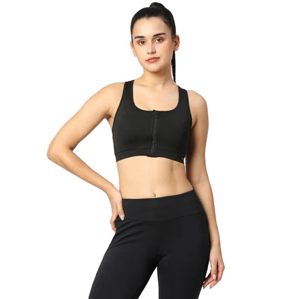 Laasa Sports Bra with Front Zip 2340