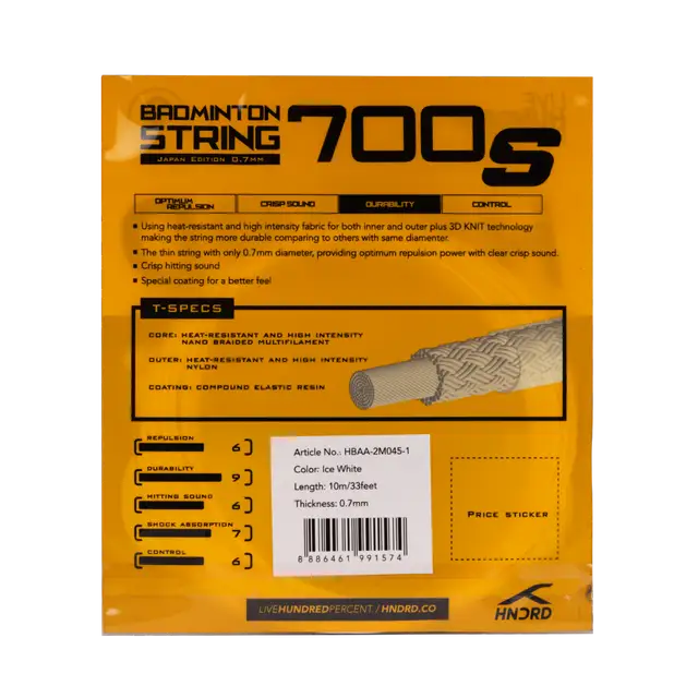 HUNDRED 700S Badminton String