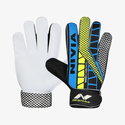 Nivia Carbonite Web Football GoalKeeper Gloves