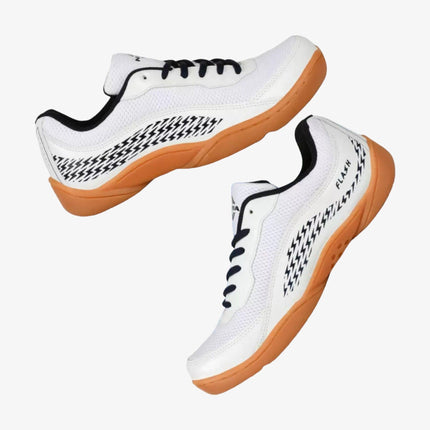 Nivia Flash 2.0 Badminton Shoes (White)