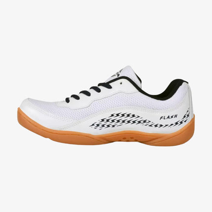 Nivia Flash 2.0 Badminton Shoes (White)