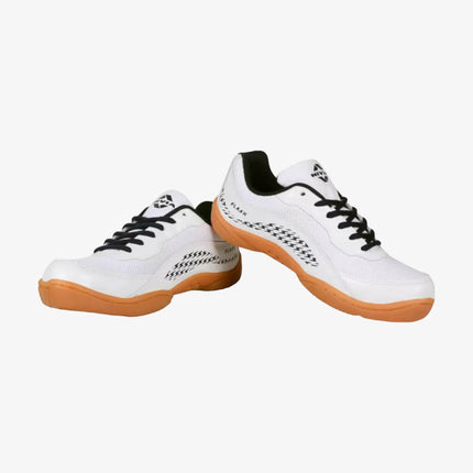 Nivia Flash 2.0 Badminton Shoes (White)