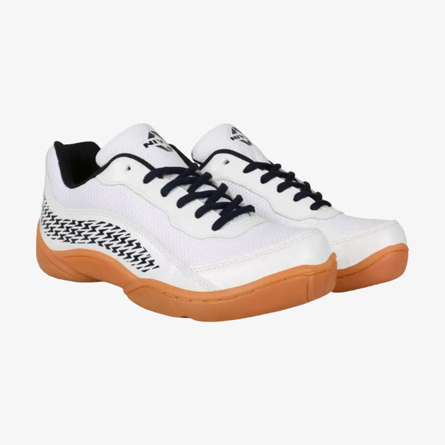 Nivia Flash 2.0 Badminton Shoes (White)