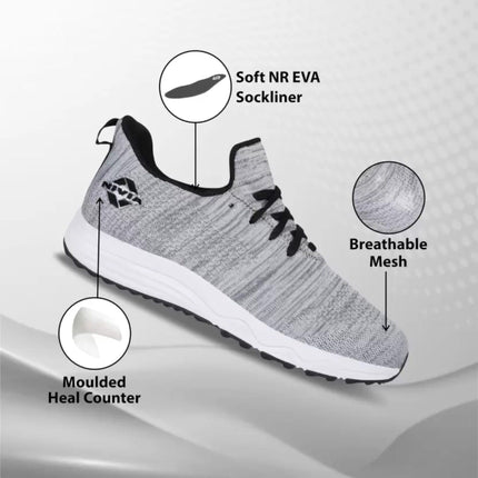 Nivia Impulse Knitted Running Shoes for Men