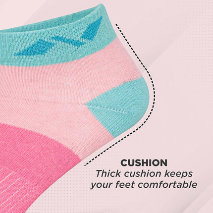 Nivia Home Play 02 Anklet Socks (Pack of 3)