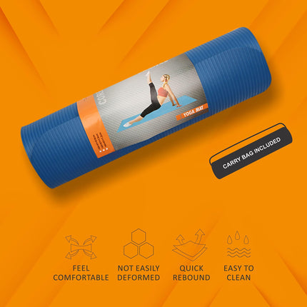 Nivia Yoga Mat NBR Single Layer