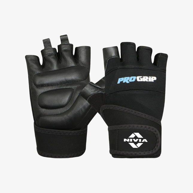 NIVIA Pro Grip Gym & Fitness Gloves  (Black)