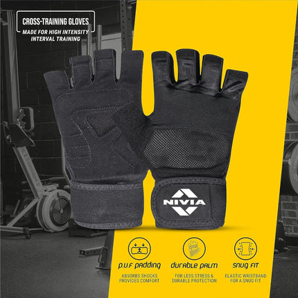 Nivia Enduro Cross Training Gym Gloves