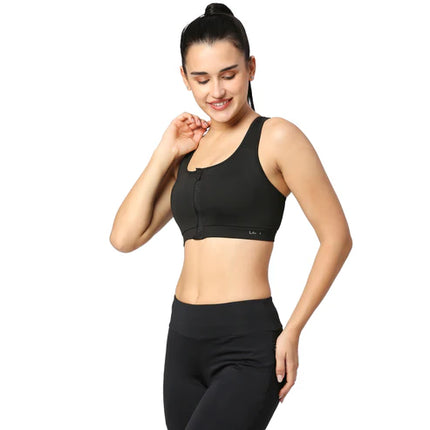 Laasa Sports Bra with Front Zip 2340