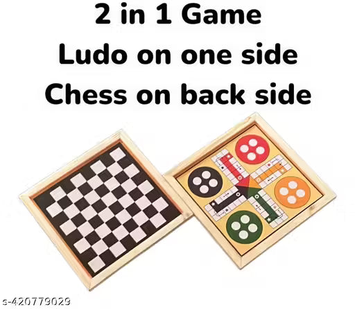BH Wodden Games 2 in 1