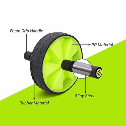 NIVIA AB ROLLER 2.0 Ab Exerciser  (Green)