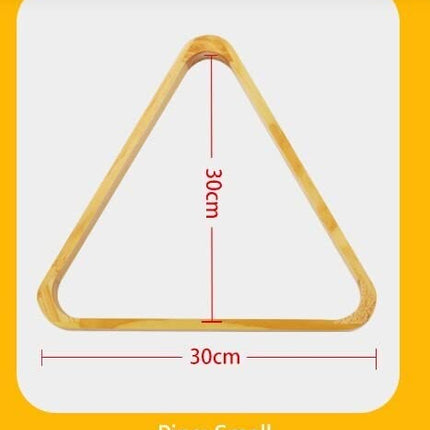Snooker/Pool Wooden Frame Triangle