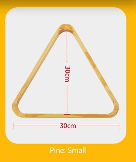 Snooker/Pool Wooden Frame Triangle