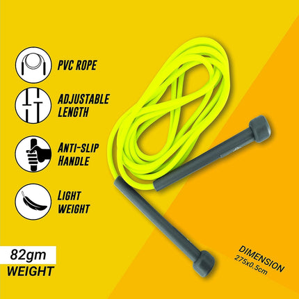 Nivia Trainer Skipping Rope for Men, Women & Children