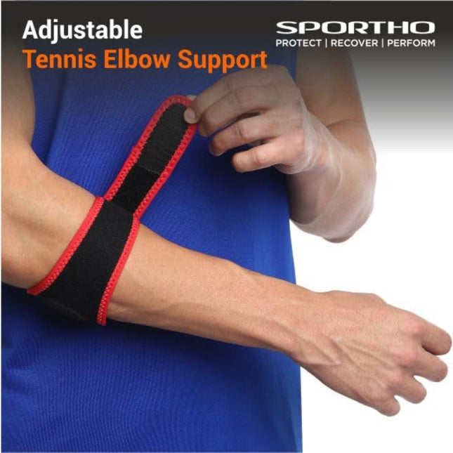 Nivia Orthopedic Tennis Elbow Support Adjustable - Free Size