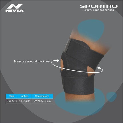 Nivia Orthopedic Basic Knee Patella Support Adjustable