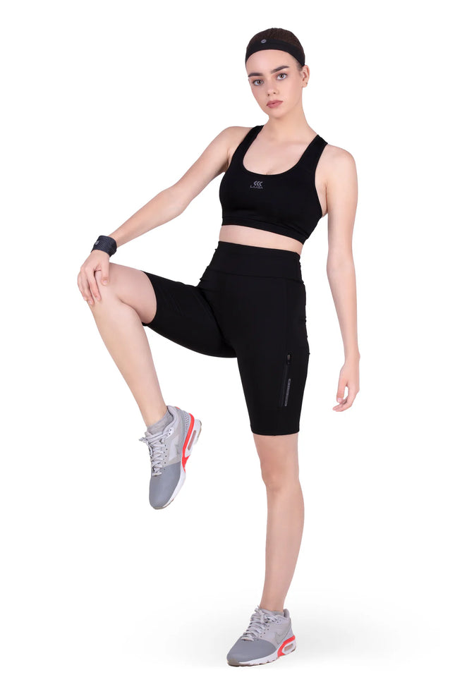 Laasa Knee Length Gym Shorts 2301