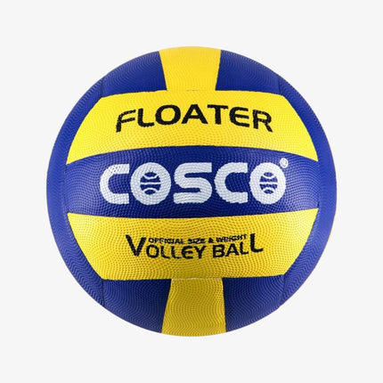 Cosco Leather Floater Volleyball, Size 4 (Multicolour)