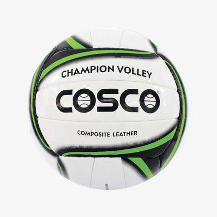 Cosco Champion Polyester Volley Ball, (Multicolour, Size 4)