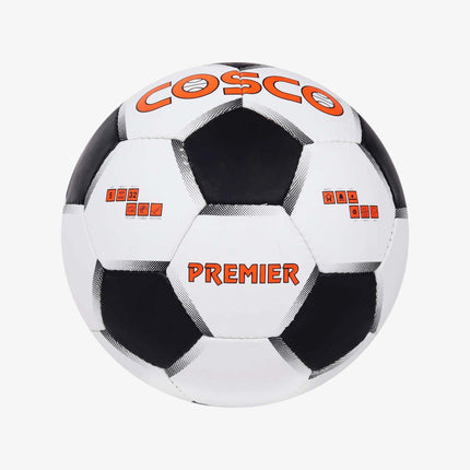 COSCO Premier Football - Size: 5  (Pack of 1, White, Black)