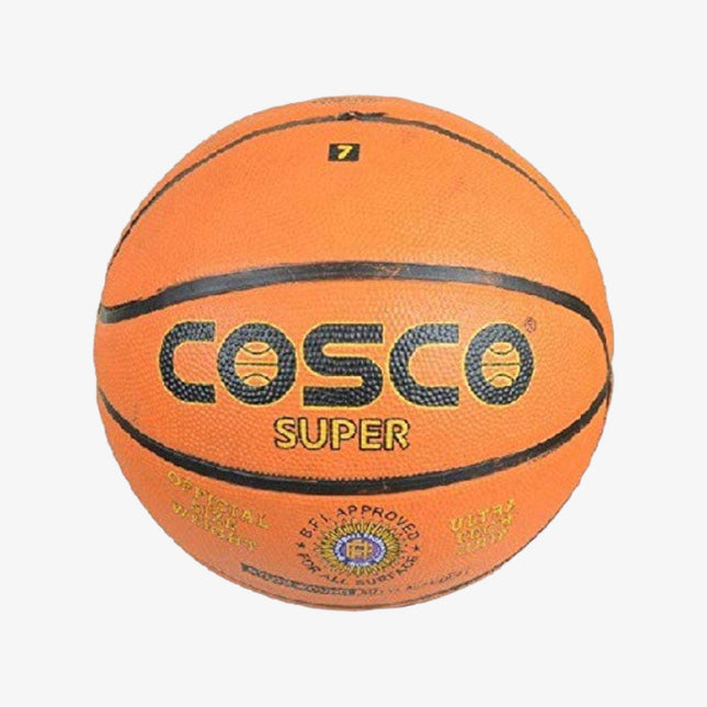 Cosco Super Basket Ball, Size - 7, 6, 5 (Orange)