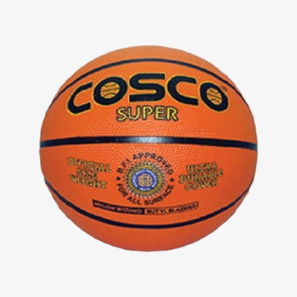 Cosco Super Basket Ball, Size - 7, 6, 5 (Orange)